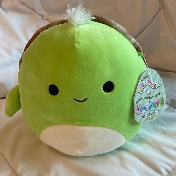 Squishmallows Toys 7 Herb Turtle Squishmallow Poshmark